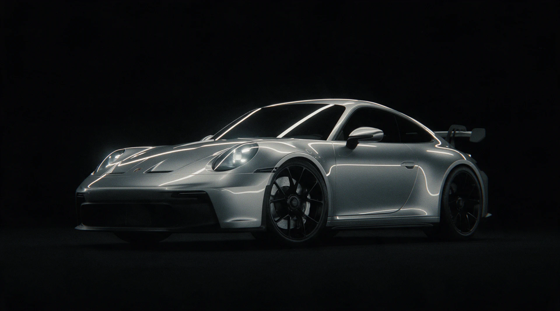 The same coupe with clean polished paint